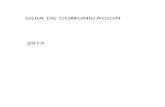 Guia de Comunica c i on 2013