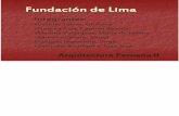 Fundacion de La Ciudad de Lima