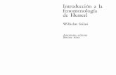 Wilhelm Szilasi - Introducción a La Fenomenología de Husserl