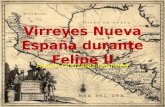 Virreyes Nueva España durante Felipe II
