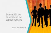 Evaluación de desempeño del capital humano