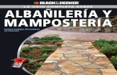 Black & Decker - Guía albañilería y mampostería