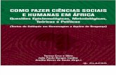 CÓMO HACER CIENCIAS SOCIALES Y HUMANÍSTICAS EN ÁFRICA