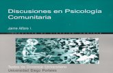 Alfaro Inzunza, Jaime - 2000 - Discusiones en psicología comunitaria