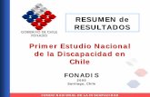 Resumen de Resultados Primer Estudio Nacional Sobre Discapacidad Endisc 2005 Chile