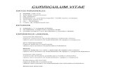 CURRICULUM VITAE (Mecanico Hidraulico)[1]