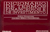 Dicionario Termos Financeiros Investimento