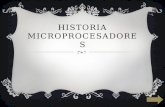 Linea de Tiempo Microprocesadores