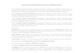 ACTA DE CONSTITUCION COMPAÑIA S.R.L.
