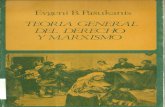 Pashukanis, Evgeny. Teoria General Del Derecho y Marxismo