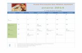 Calendario pastoral Parroquia san Mateo 2014