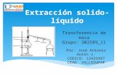 Aportr Extraccion Solido-liquid