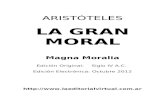 La Gran Moral (Magna Moralia)