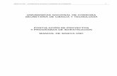 SIGEVA Manual Postulacion Proyectos y Programas 2014-2015....