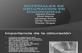 Materiales de Obturacion en Endodoncia