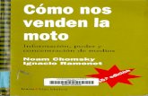 Noam Chomsky, Ignacio Ramonet Cómo nos venden la moto    2002