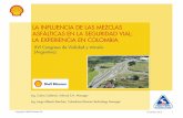 La Influencia de las Mezclas Asfálticas en la Seguridad Vial Experiencia Colombiana