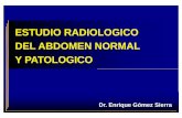 11.- Radiología del abdomen normal y patologico