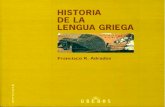 Historia la Lengua Griega