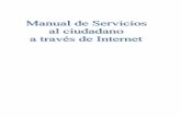 Manual de Servicios Al Ciudadano a Trav-s de Internet