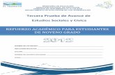 Tercera Prueba de Avance de 9 Grado - Estudios Sociales - Praem 2012