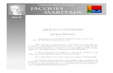 Maritain Jacques - Que Es La Filosofia