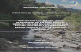 Informe Anual Del Monitoreo y Analisis de La Calidad Del Agua