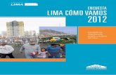 En Cuesta Lima Como Vamos 2012