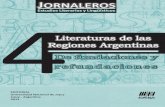 Jornaleros 04 - Literaturas de las  Regiones Argentinas. De fundaciones y  refundaciones