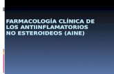 41640466 Aines Farmacologia Clinica de Los Antiinflamatorios No Esteroideos