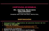 HIPOGLICEMIA. Dr. Guevara.ppt