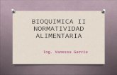 Bioquimica II Normatividad Alimentaria