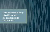 Estandarización y clasificación (1)