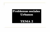 Problemas Sociales Urbanos
