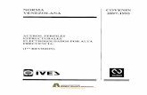 COVENIN 2897-1995 Aceros. Perfiles Estructurales Electrosoldados por alta frecuencia.pdf