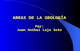 Areas de la Geología-anibal lajo