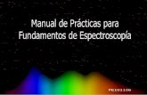 Manual de Practicas Para Fundamentos de Espectroscopia