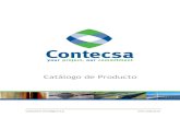 CATÁLOGO DE PRODUCTO CONTECSA Rev0 011209