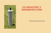 3.-cloración y desinfección