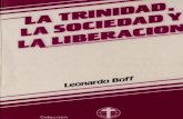 Boff Leonardo La Trinidad La Sociedad y La Liberacion 1987