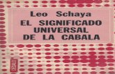 Leo Schaya - El Significado Universal de La Cabala