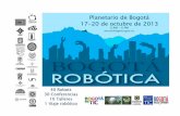 Bogota Robotica 17 20 Oct 2013