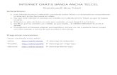 Tutorial Internet Gratis Banda Ancha Telcel