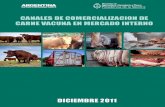 Canales de Comercialiazion de Carne Vacuna en Mercado Interno