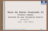 Base Datos Avanzado II - Sesion01 Gestión de Instancia