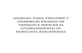 Manual Para Prevenir Riesgos y Otorgamiento de Derechos Adicionales de La Ss