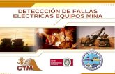 Detección de fallas electricas equipos mina