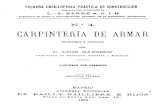 Tratado de Construccion 1899, En Madera - Gaztelu Luis