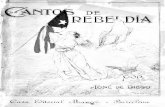 Diego, José de - Cantos de rebeldía