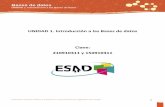 PD 3er. ESAD - Unidad 1. Introduccion a Las Bases de Datos